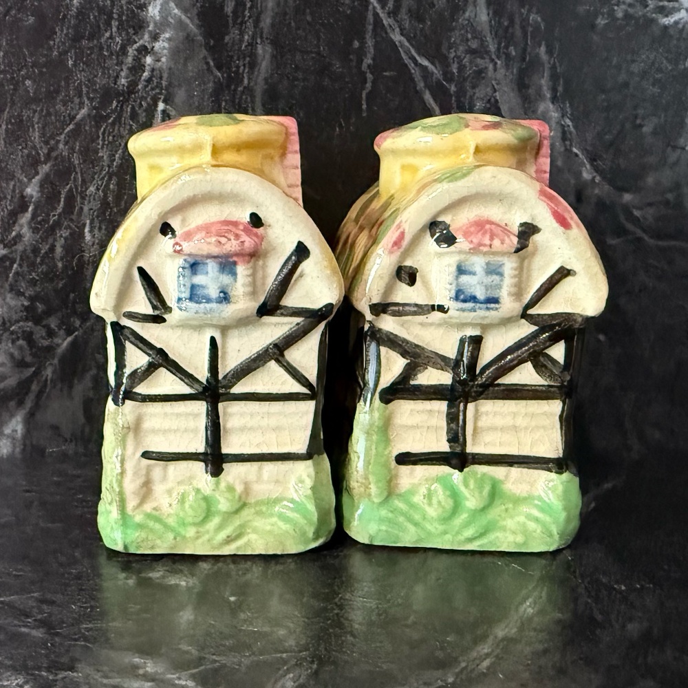Cottage Salt and Pepper Shakers - Picture 8 of 13